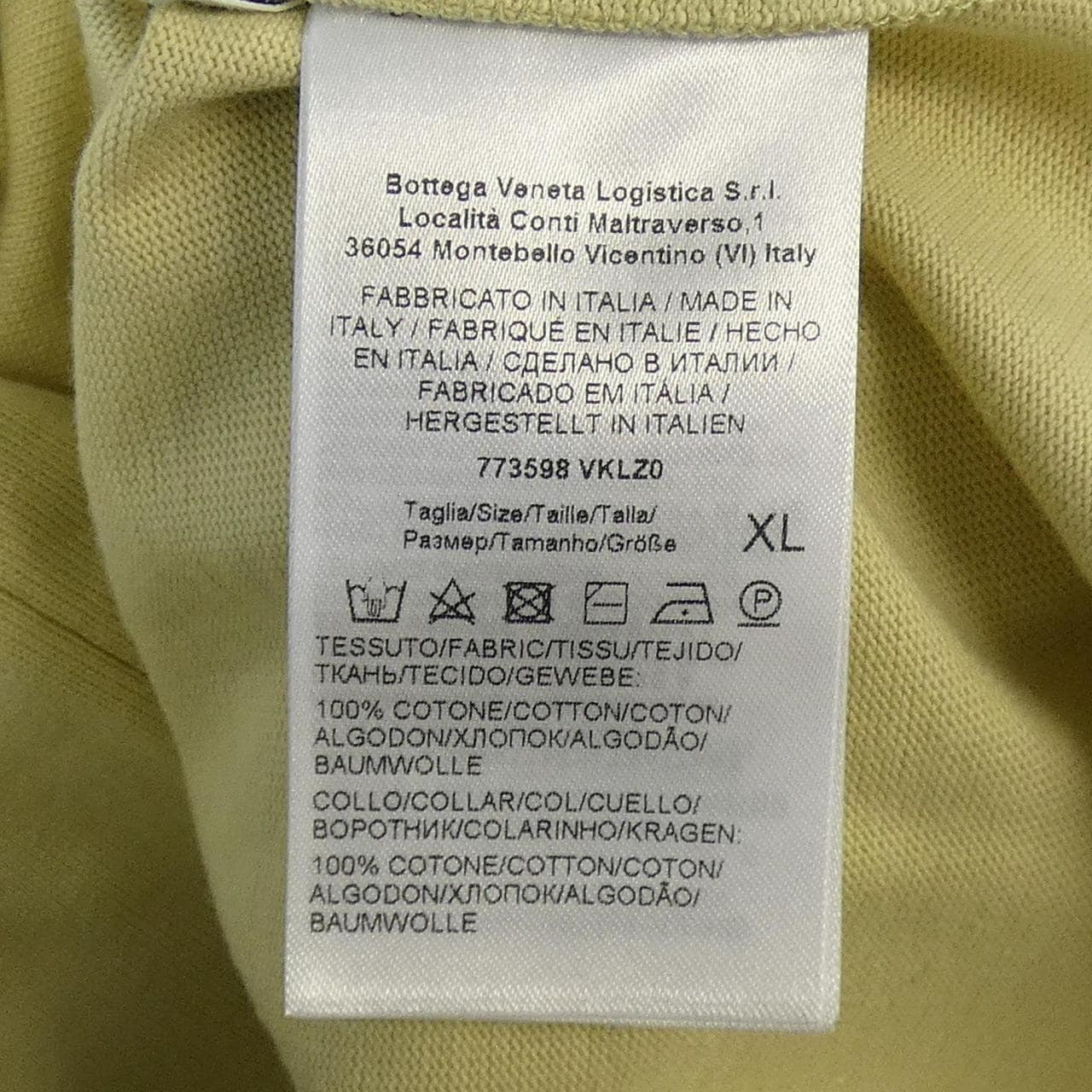 ボッテガヴェネタ BOTTEGA VENETA 773598 VKLZ0 Tシャツ