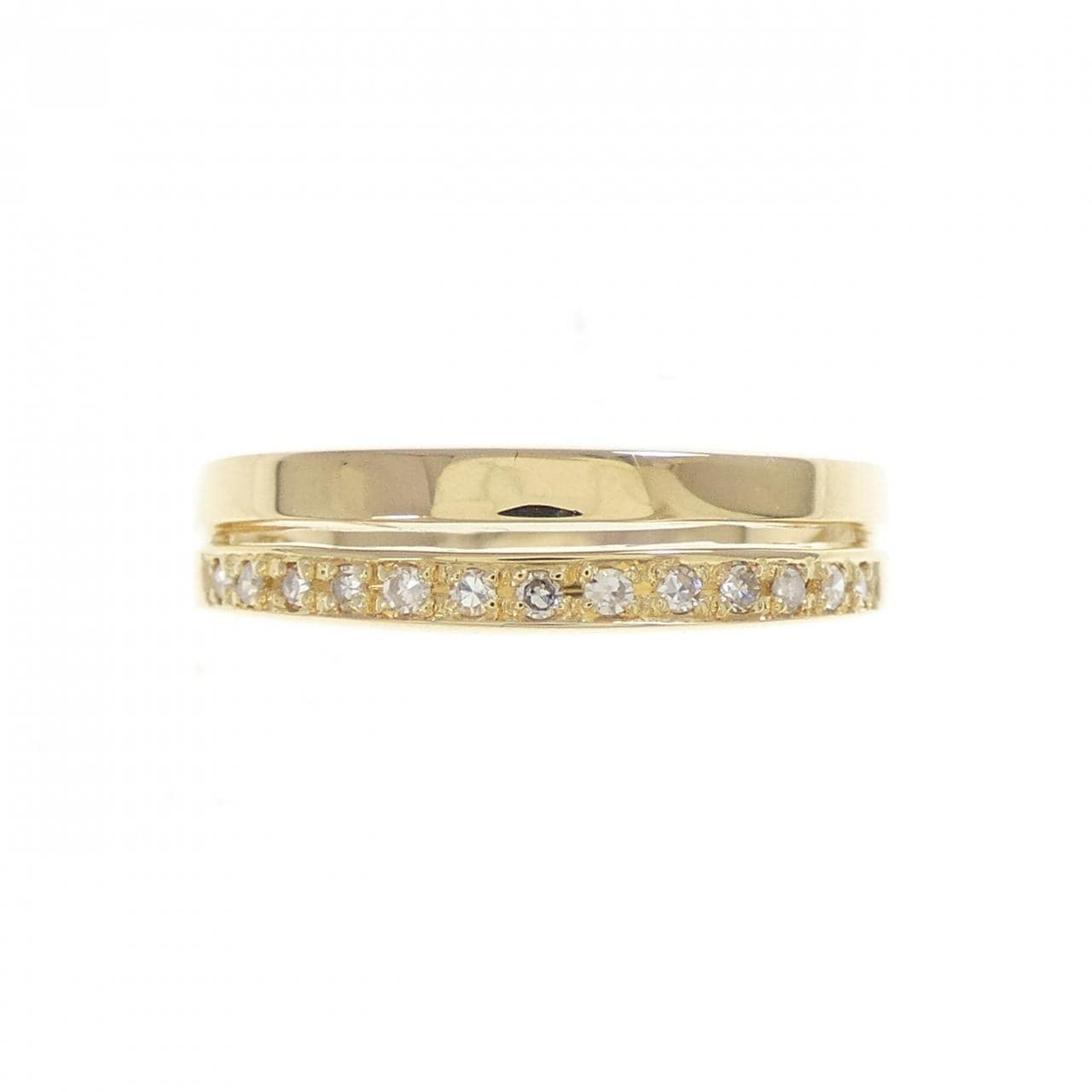 K18YG ダイヤモンド リング