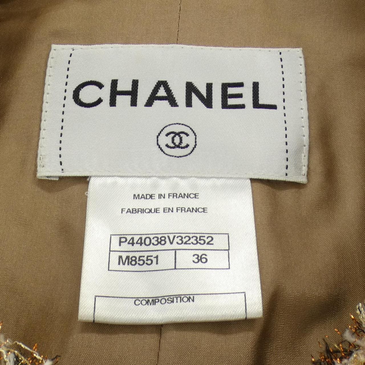 シャネル CHANEL P44038V32352 ノーカラージャケット