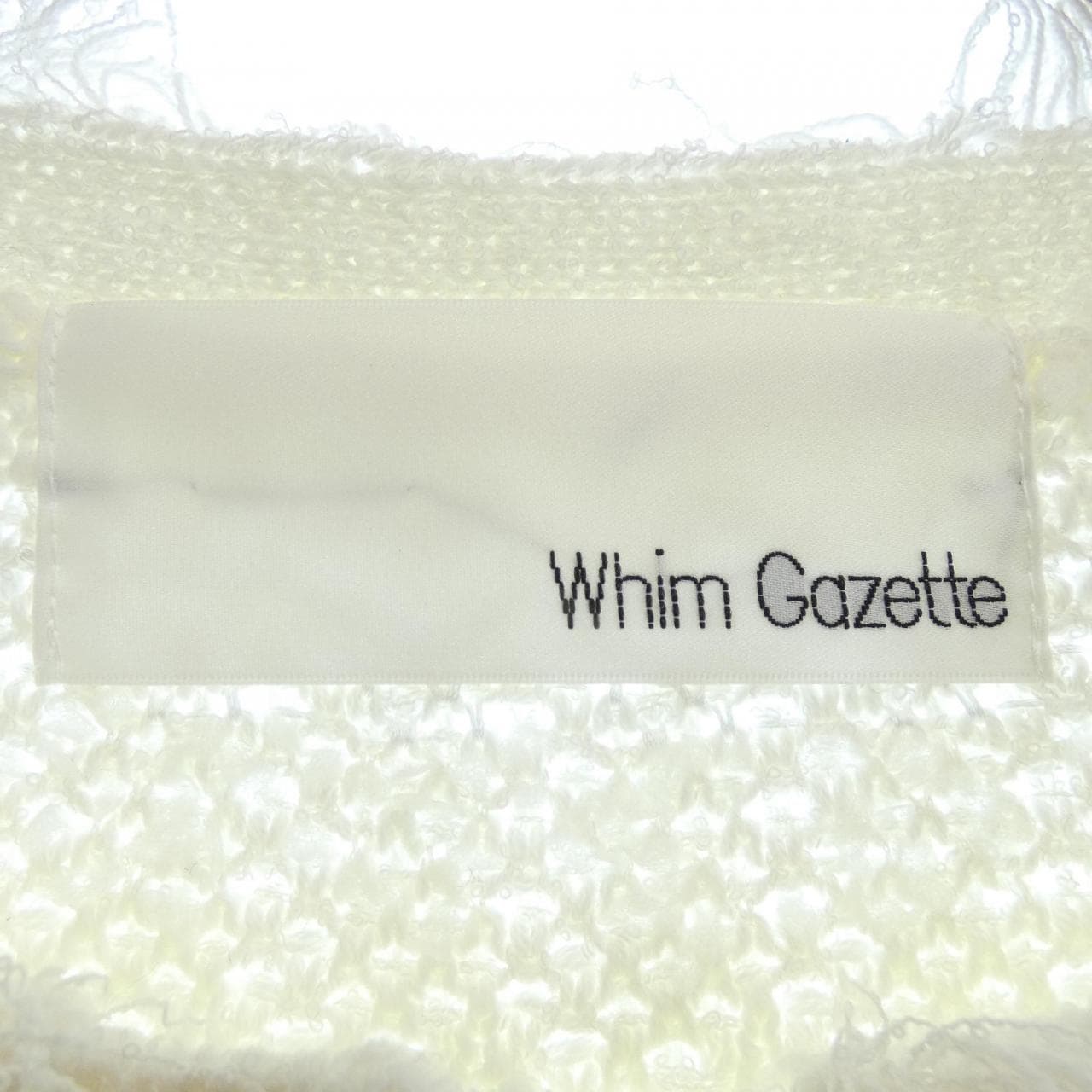 ウィムガゼット WHIM GAZETTE ジャケット