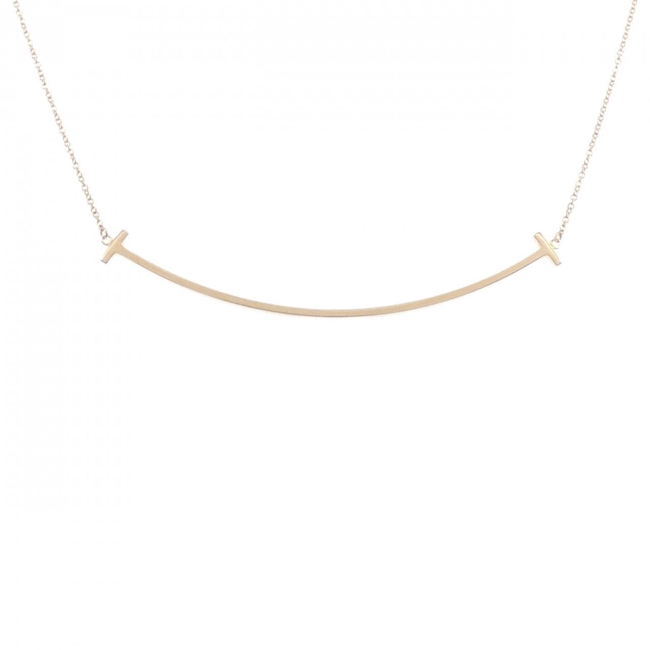 ティファニー Tスマイル ラージ ネックレス