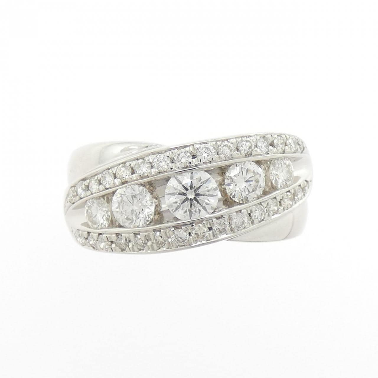 PT900 ダイヤモンド リング 1.00CT