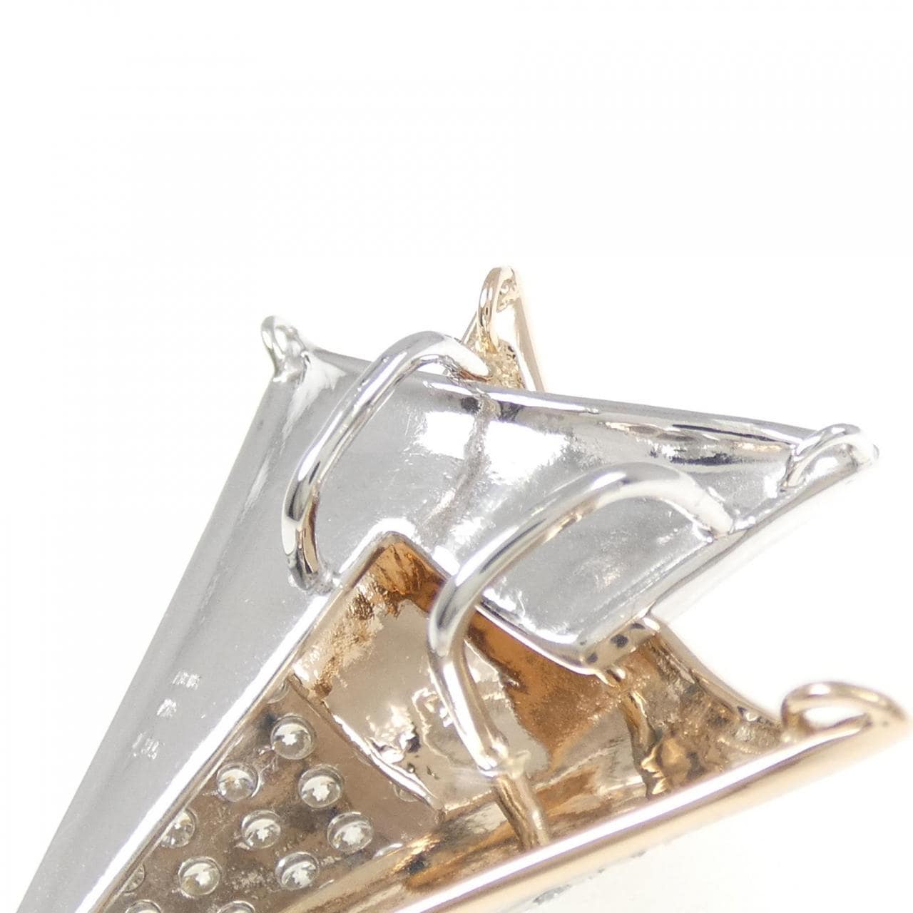 K18WG/K18PG ダイヤモンド ペンダント 1.95CT