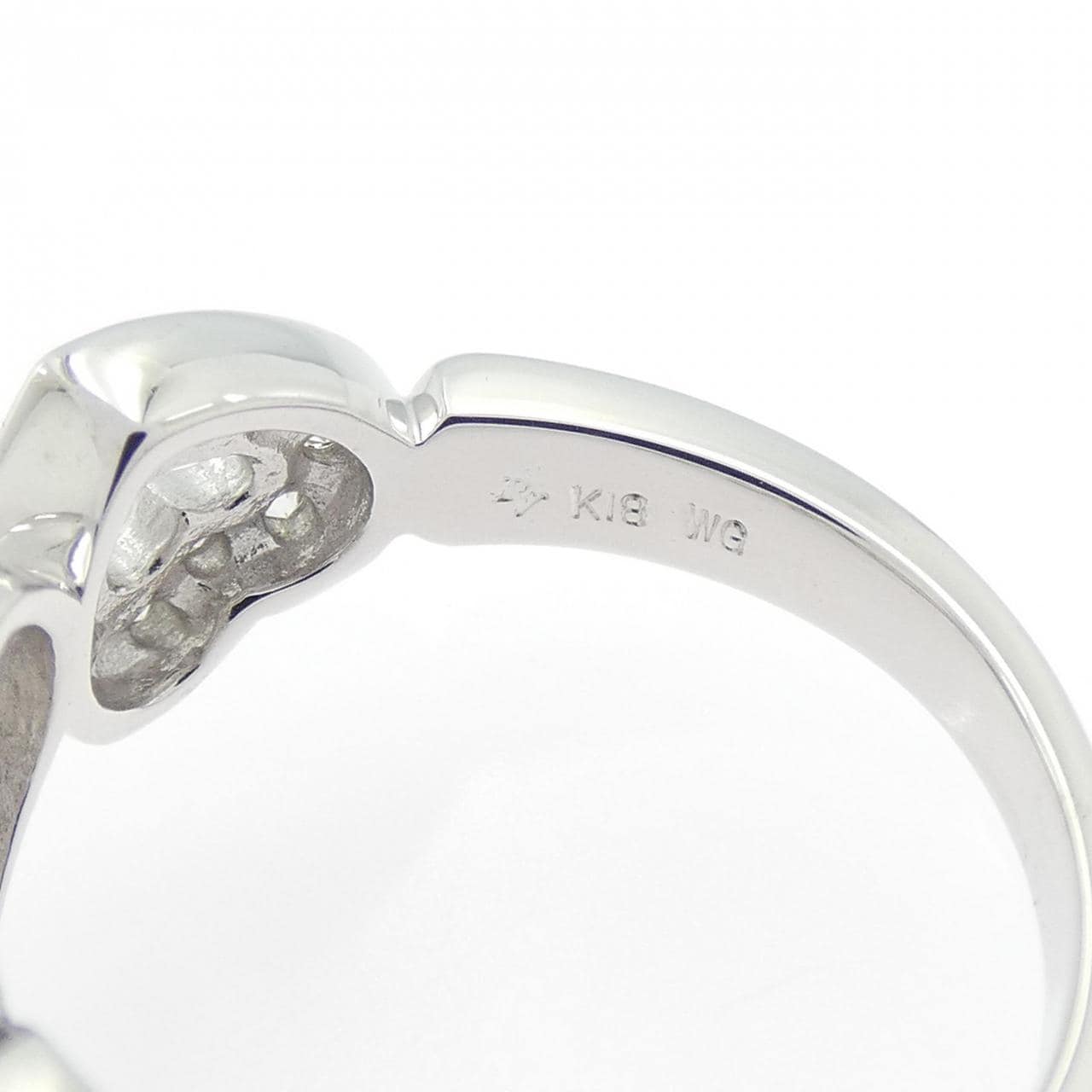 ポンテヴェキオ ピンクダイヤモンド リング 0.10CT