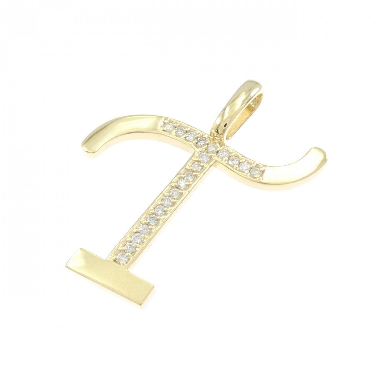 K18YG ダイヤモンド ペンダント 0.14CT