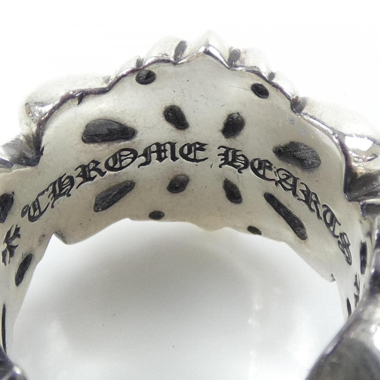 クロムハーツ CHROME HEARTS DBL FLORAL CROSS　ダブルフローラルクロス 207081100SLV RING
