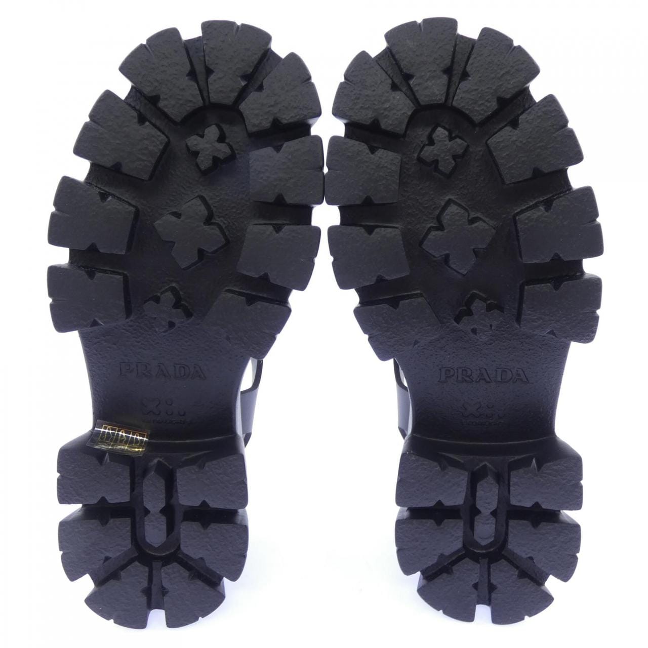 プラダ PRADA トライアングルロゴ モノリス 1X853M フォームラバー サンダル