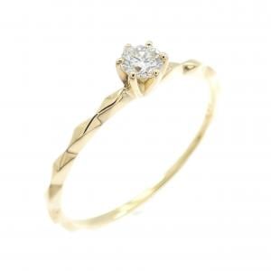 K18YG ダイヤモンド リング 0.10CT
