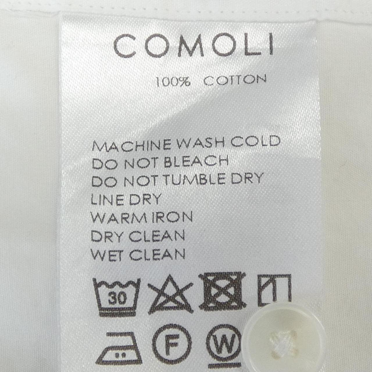 コモリ COMOLI W03-02002 シャツ