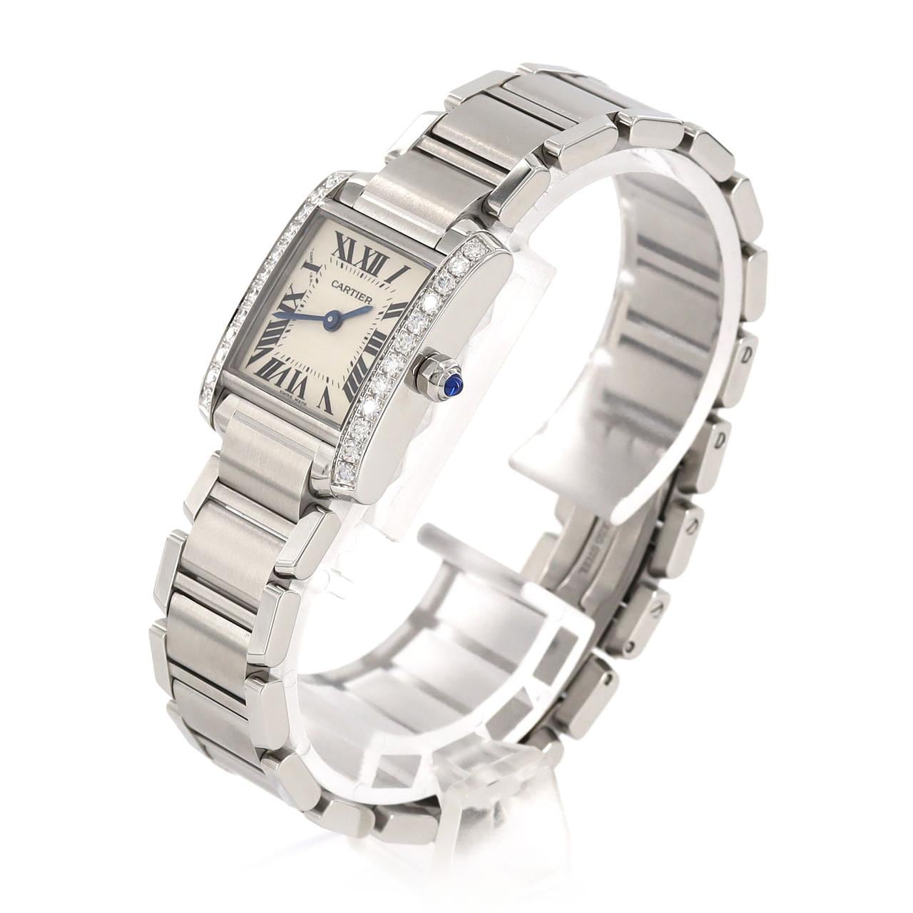 Cartier Tank Française SM/D W4TA0008 SS石英