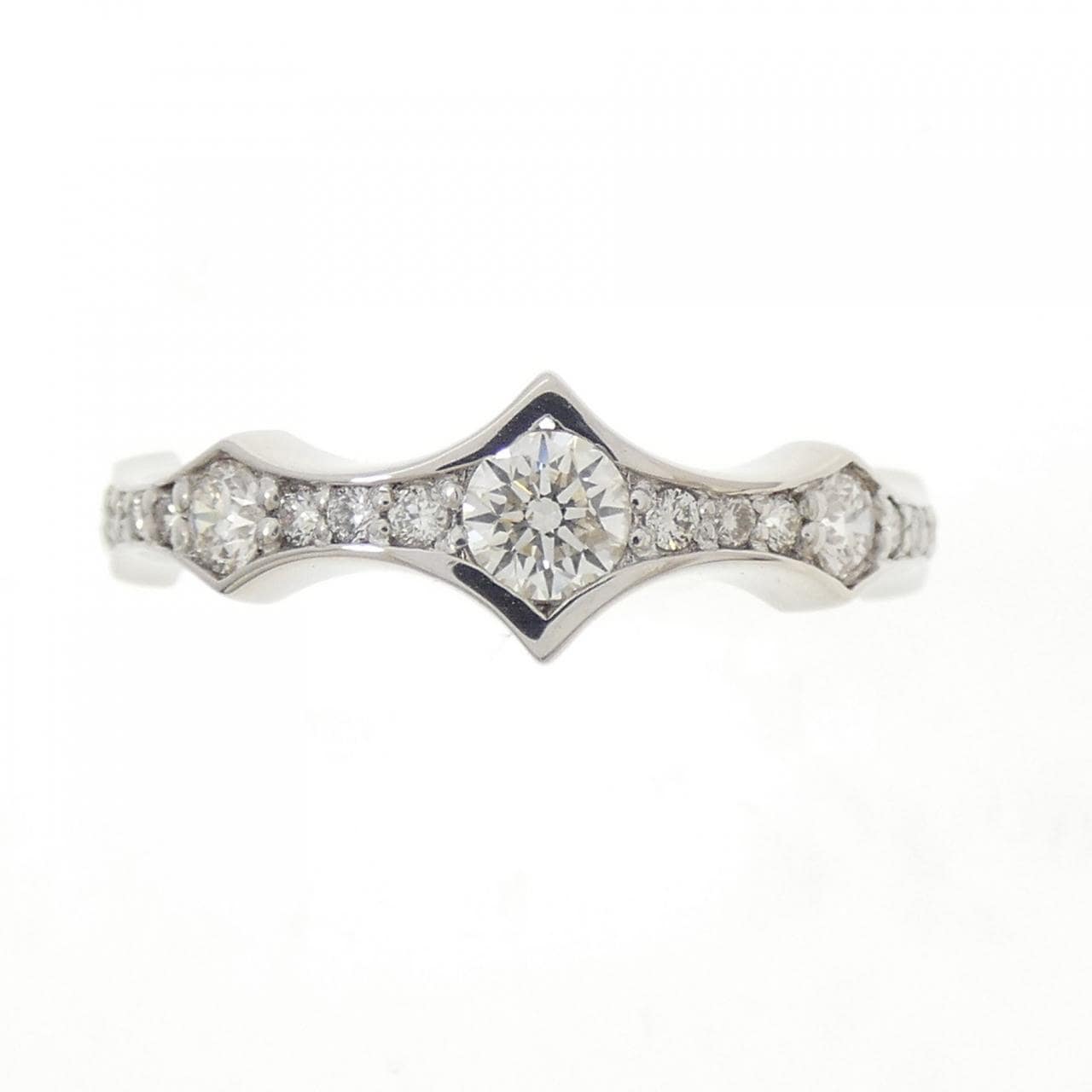 PT900 ダイヤモンド リング 0.52CT
