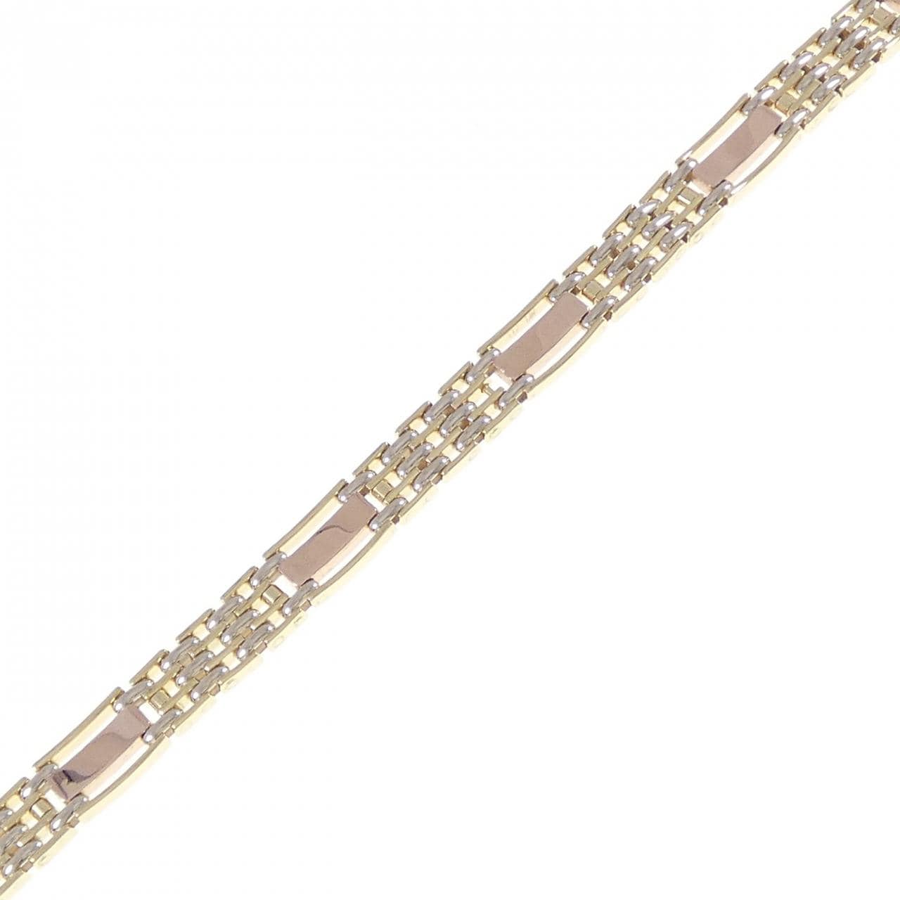 750スリーカラー ブレスレット