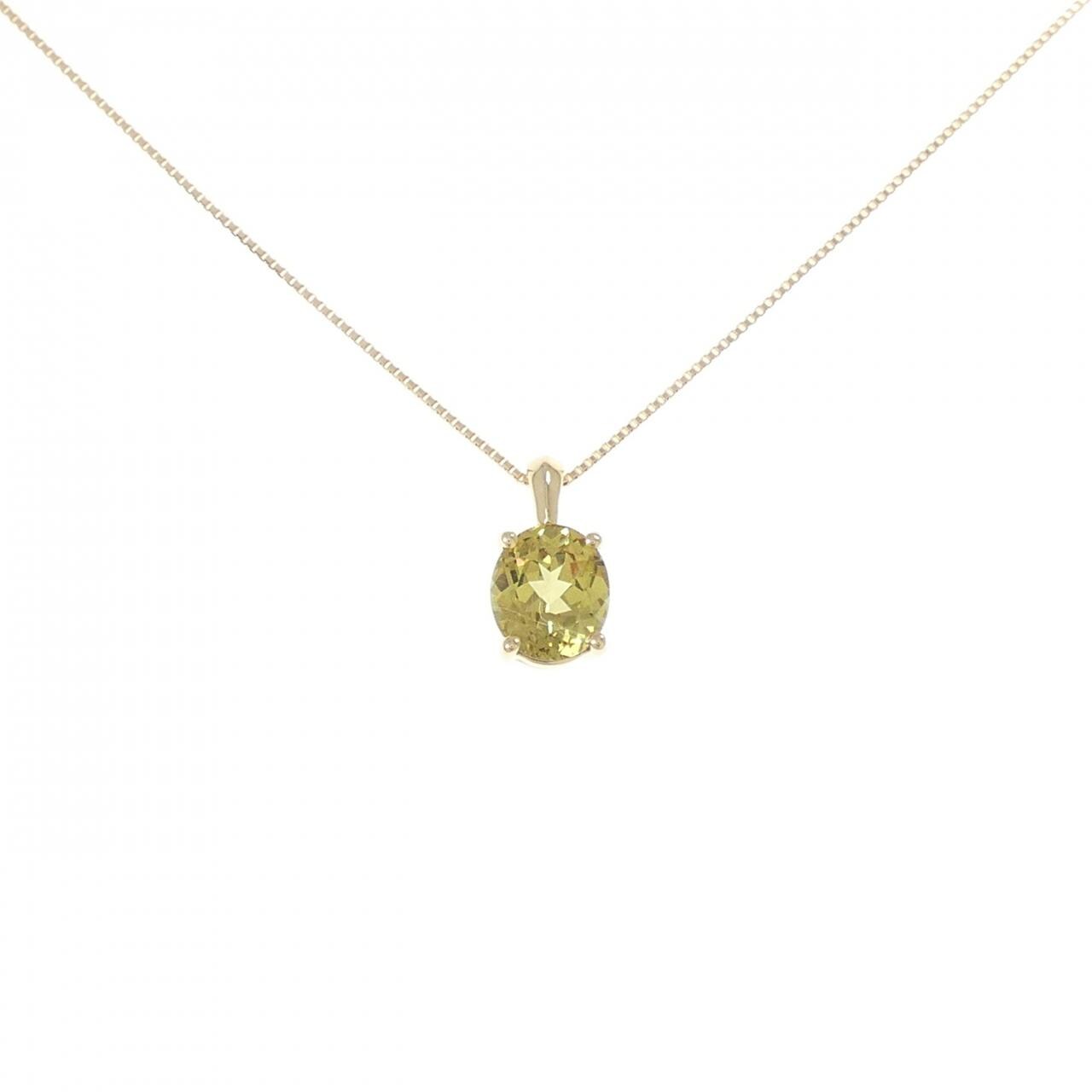 ジーエスティービー ガーネット ネックレス 1.00CT