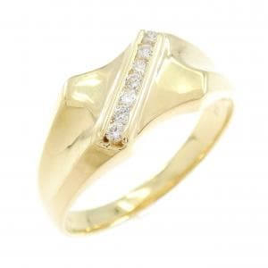 【新品】K18YG ダイヤモンド リング 0.14CT