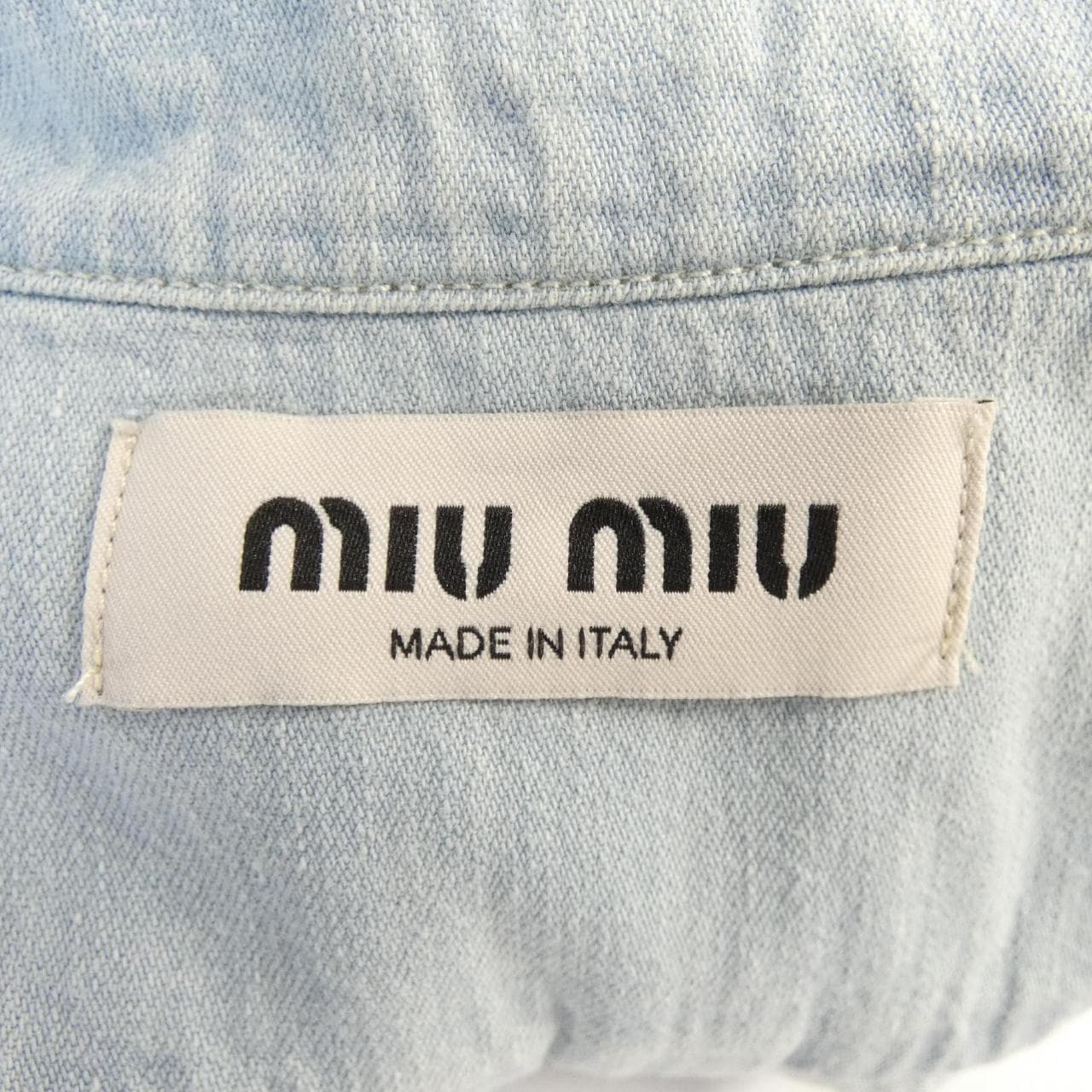 ミュウミュウ MIU MIU GWC097 10BM シャツ