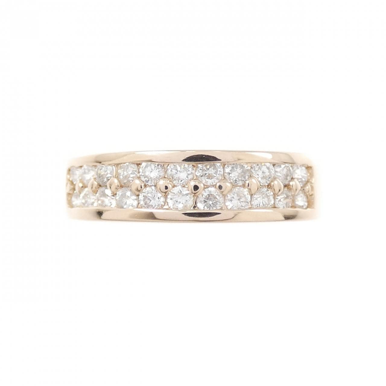 K18PG ダイヤモンド リング 0.50CT