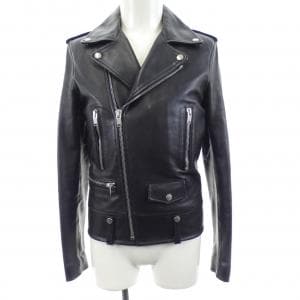 SAINT LAURENT 397290 Y5YA1 皮革騎士夾克