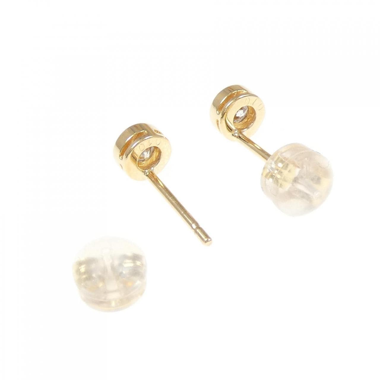 K18YG ダイヤモンド ピアス 0.20CT