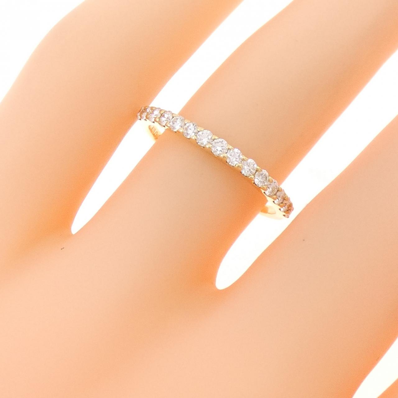 K18YG ダイヤモンド リング 0.306CT