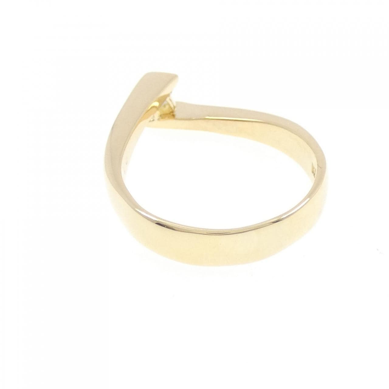 K18YG ダイヤモンド リング 0.15CT
