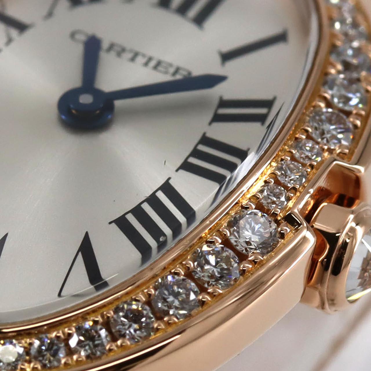 Cartier Mini Baignoir PG/D WB520026 PG/RG石英