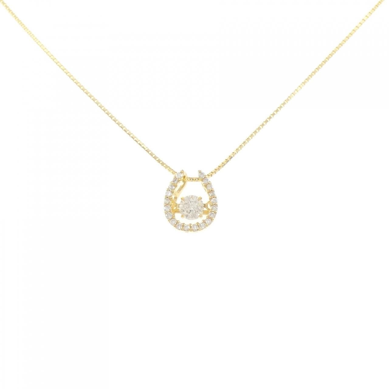 K18YG ダイヤモンド ネックレス 0.20CT