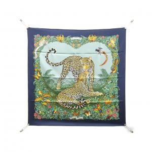 【未使用品】エルメス JUNGLE LOVE カレ 001876S スカーフ