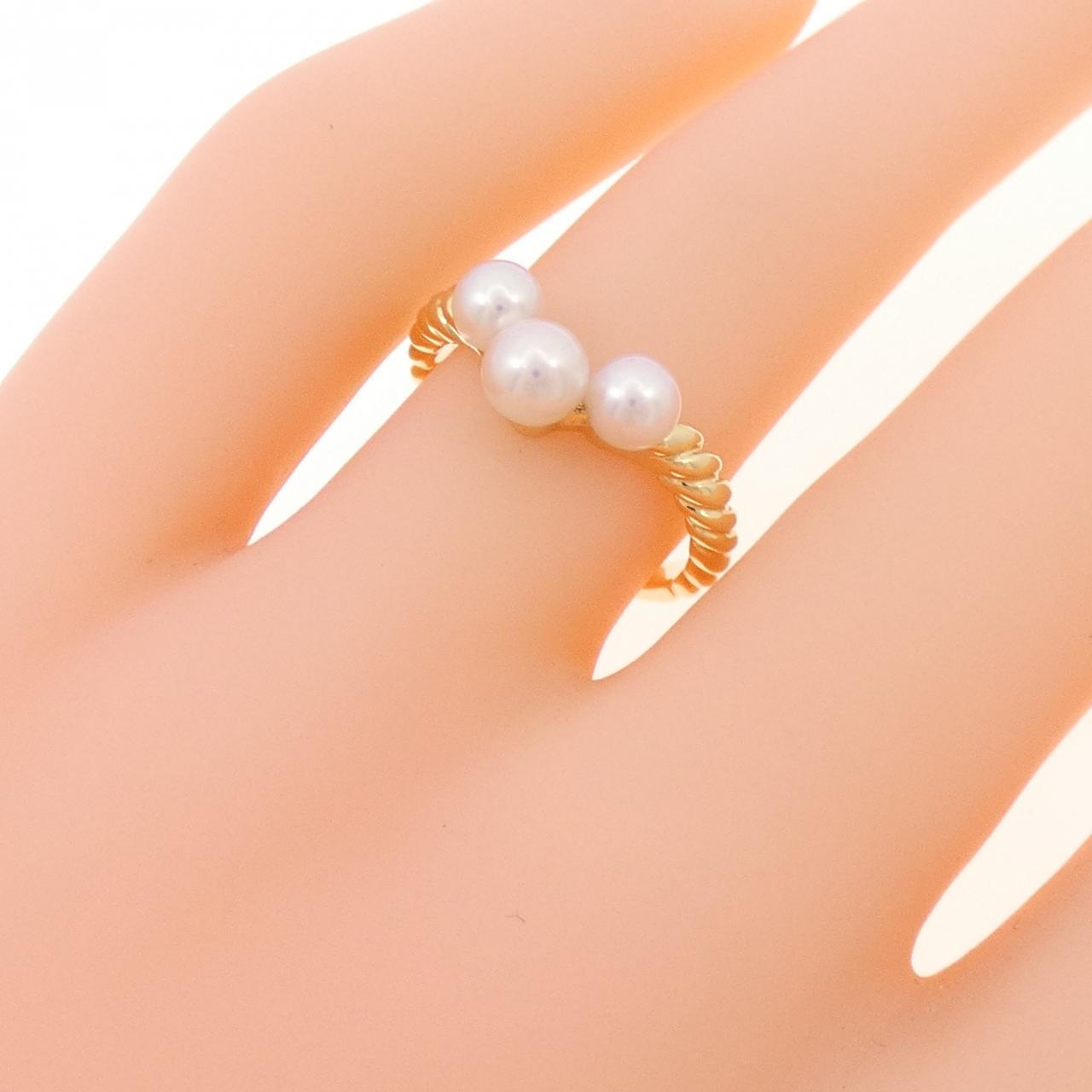 MIKIMOTO Akoya珍珠戒指