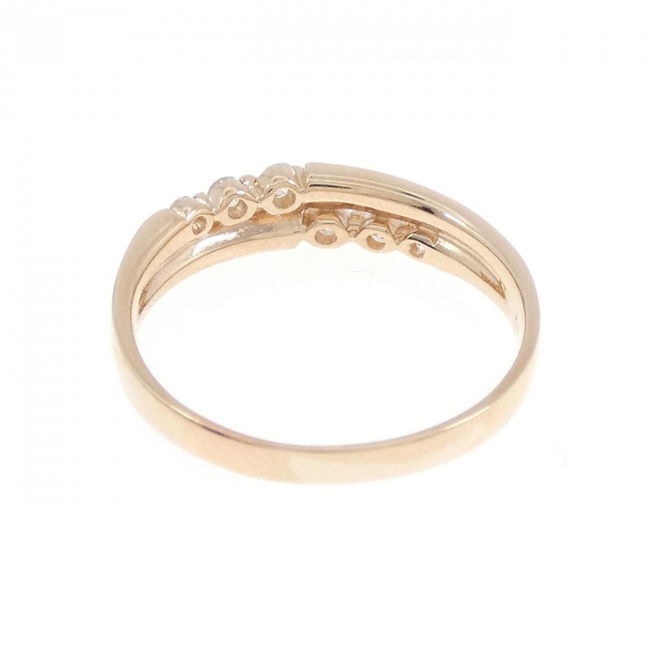 K18PG ダイヤモンド リング 0.24CT