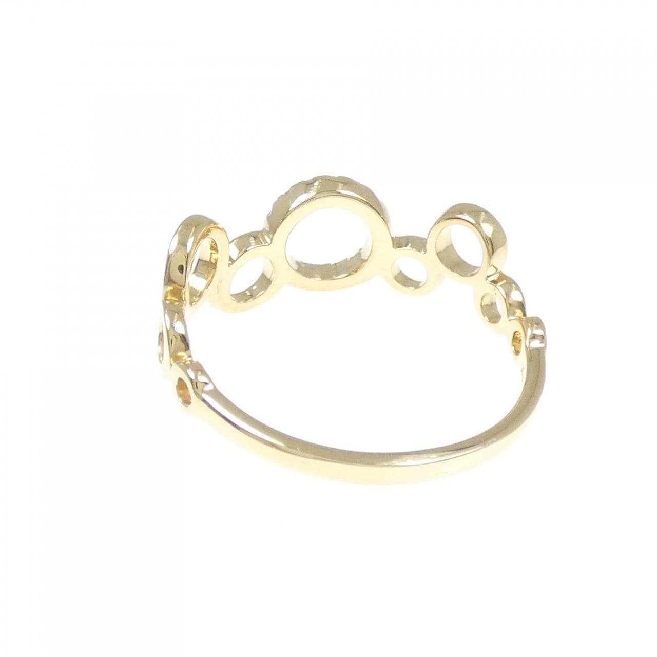 K18YG Diamond ring