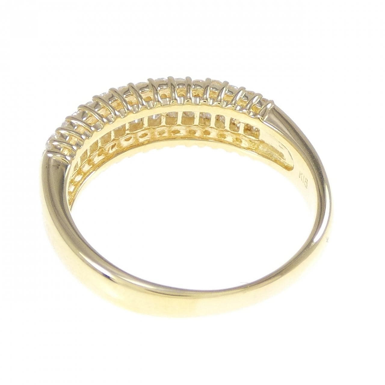K18YG ダイヤモンド リング 1.00CT