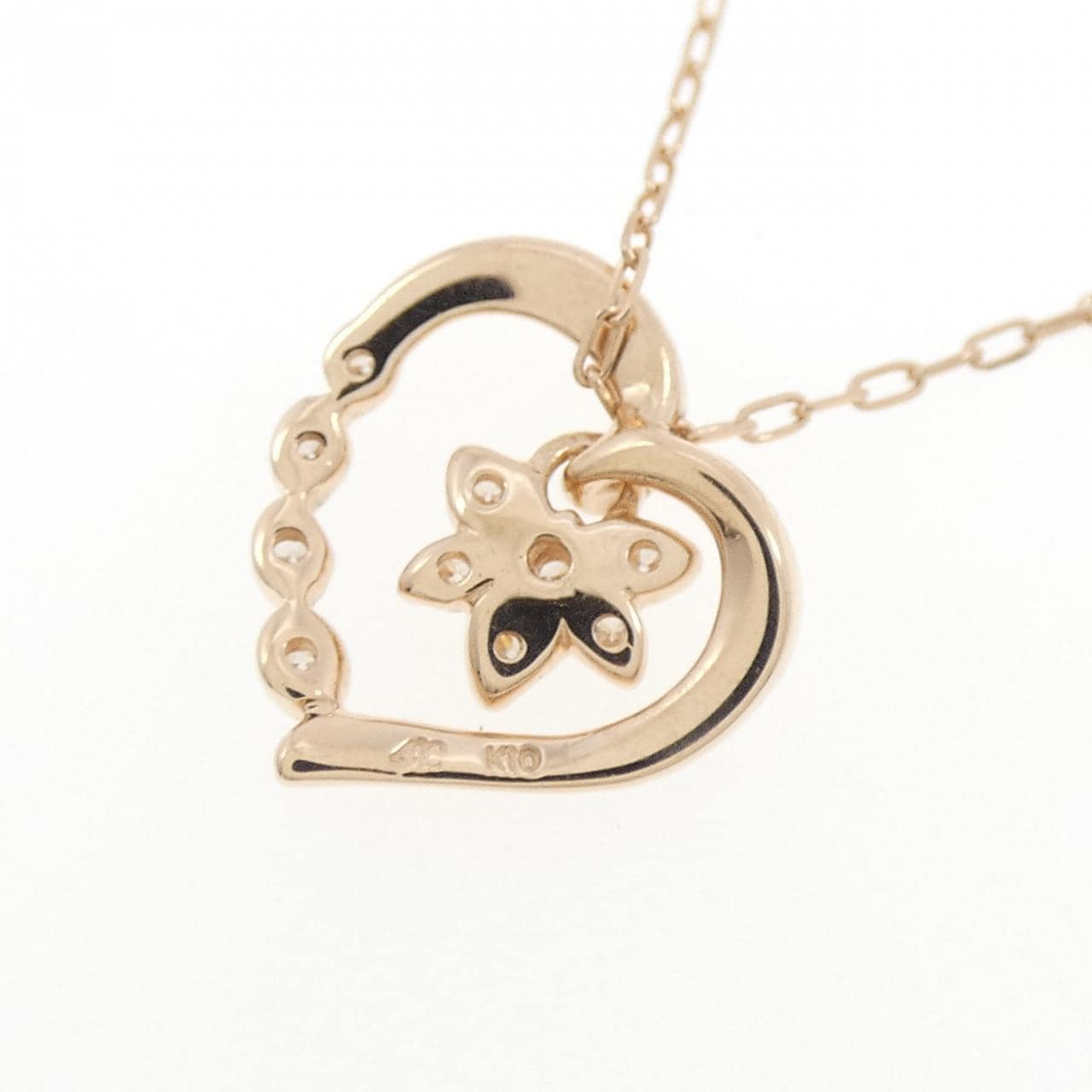 4゜C ダイヤモンド ネックレス