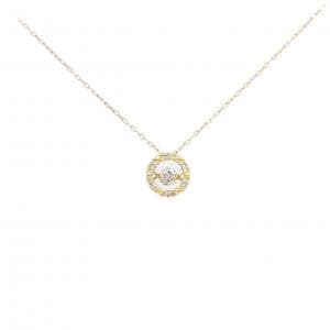K18YG ダイヤモンド ネックレス 0.10CT