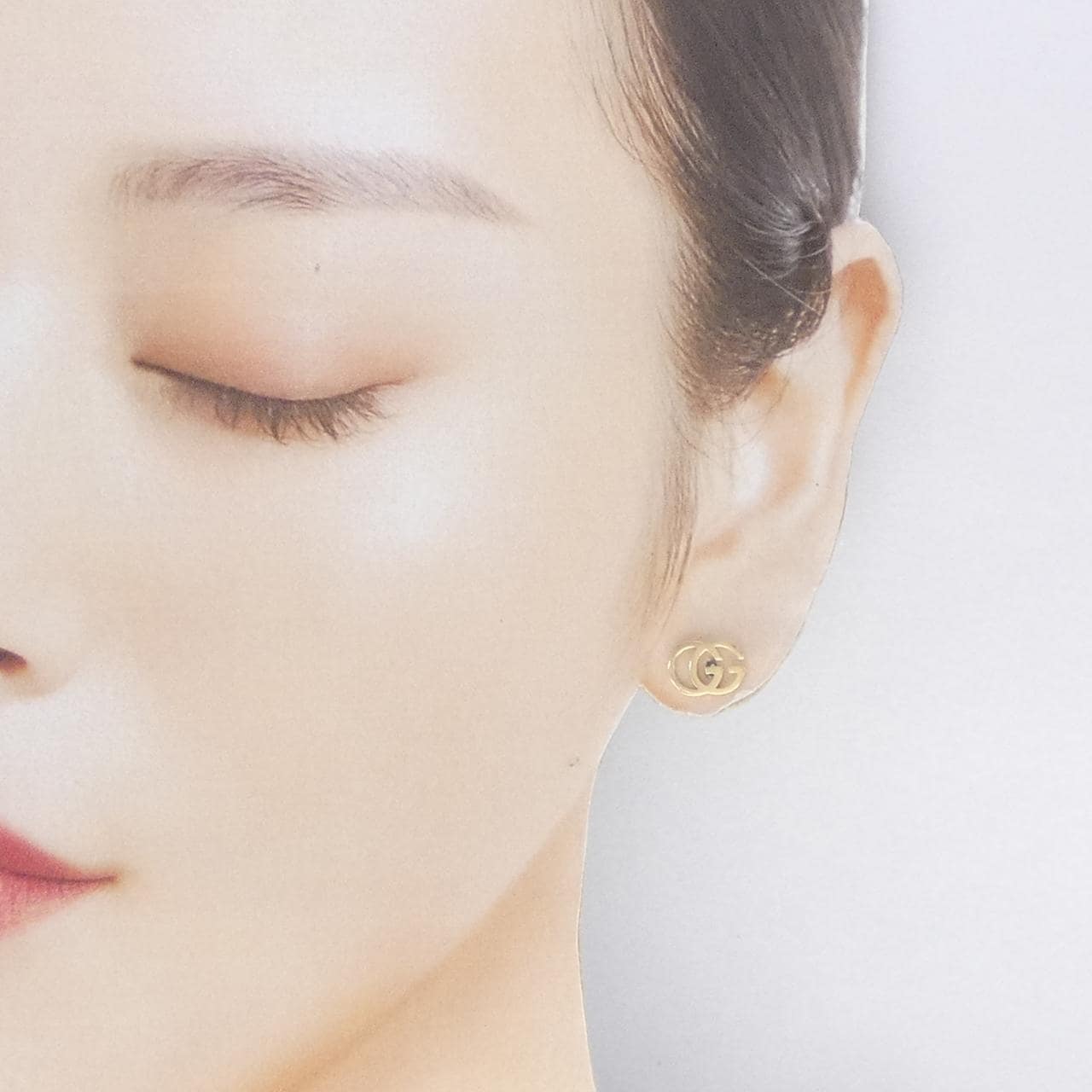 グッチ GGスタッズ ピアス