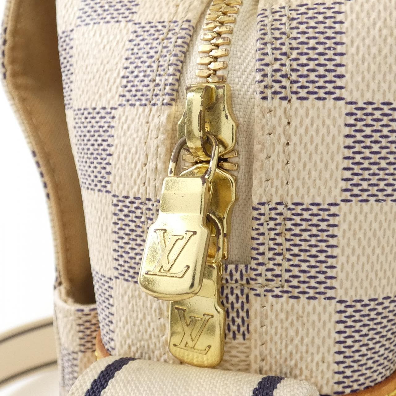 LOUIS VUITTON Damier Azur Naviglio N51189 單肩包