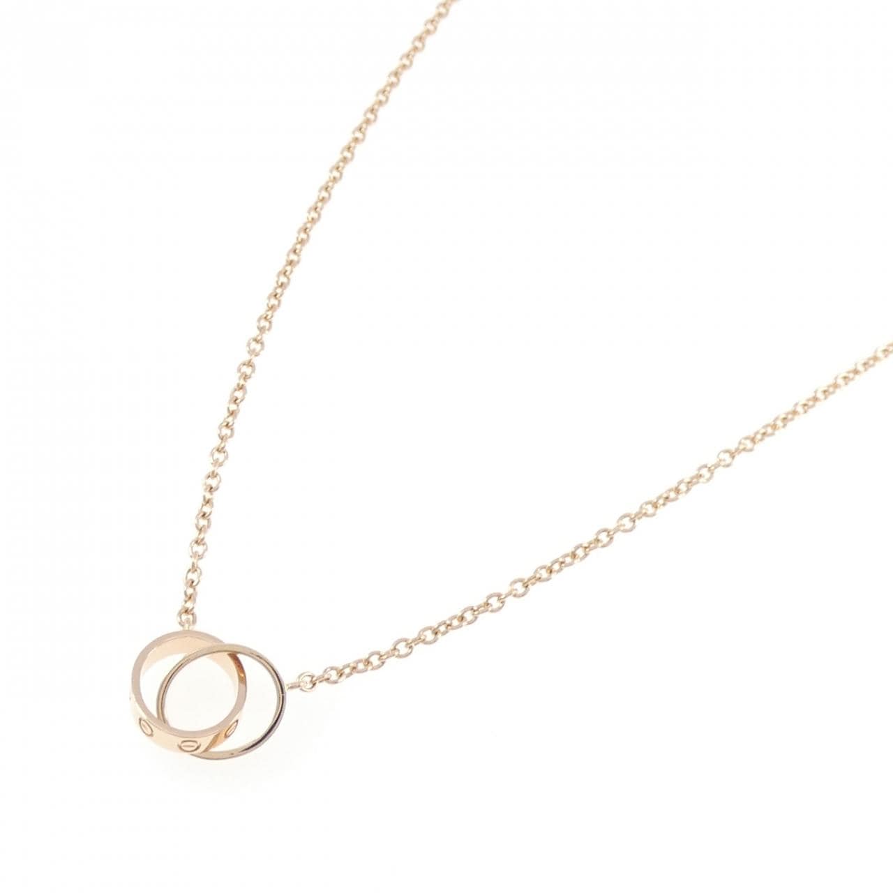 カルティエ ベビーラブ ネックレス