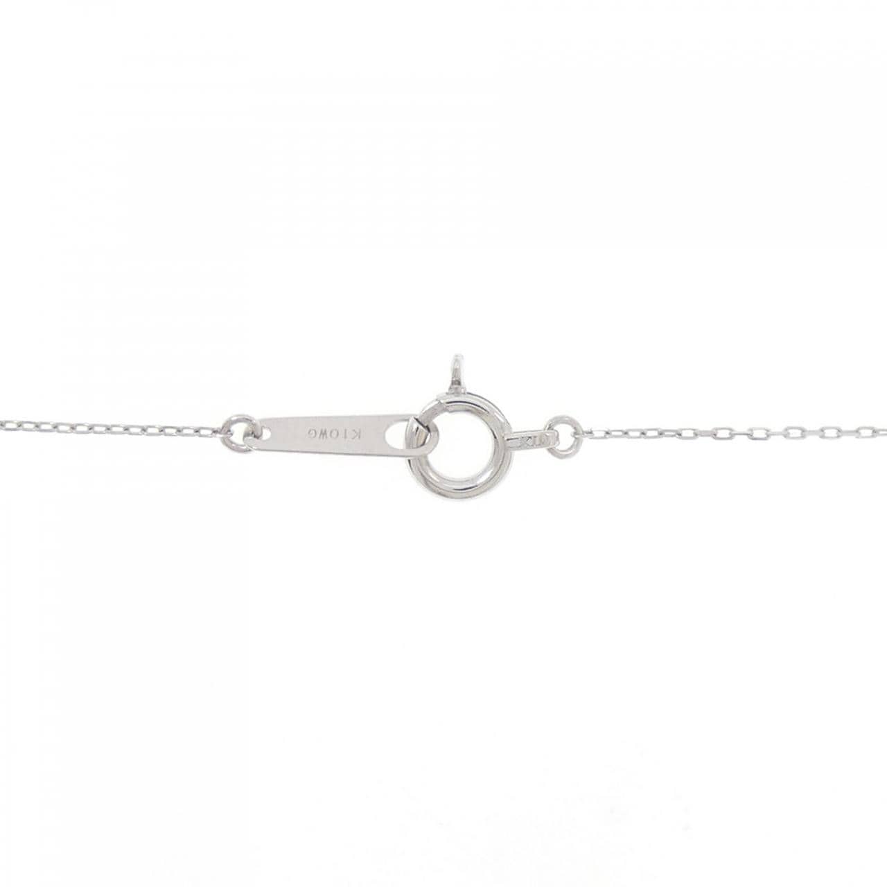 K10WG ダイヤモンド ネックレス