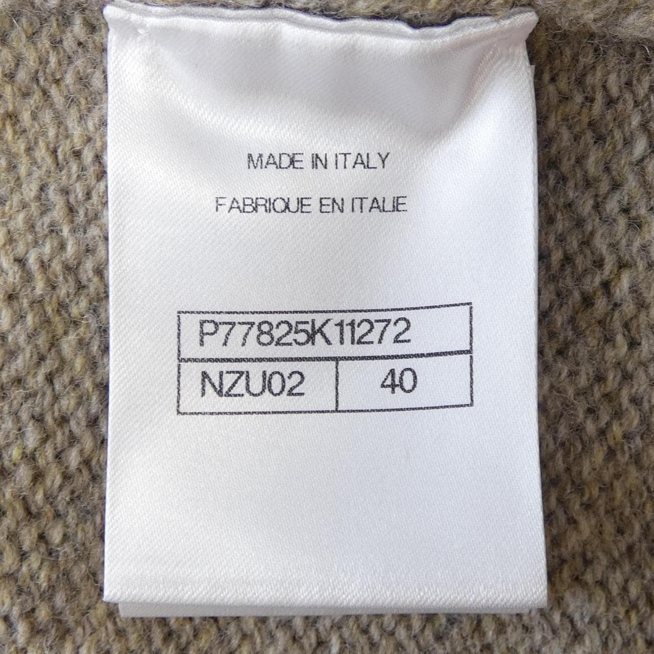 シャネル CHANEL LOOK6 P77825K11272 24N ニット