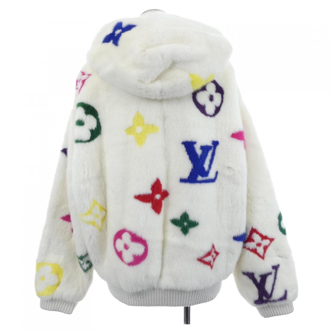ルイヴィトン LOUIS VUITTON モノグラムミンクファージップアップフーディ HLL19ETKX ブルゾン