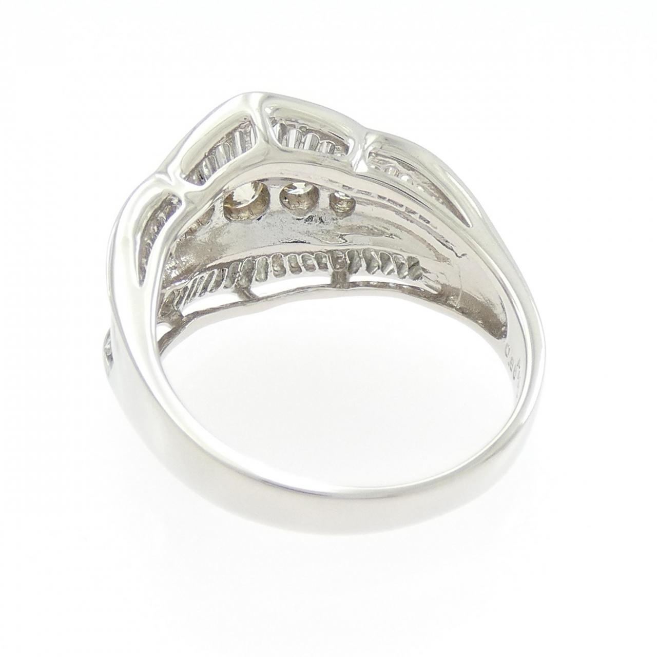 PT900 ダイヤモンド リング 0.538CT