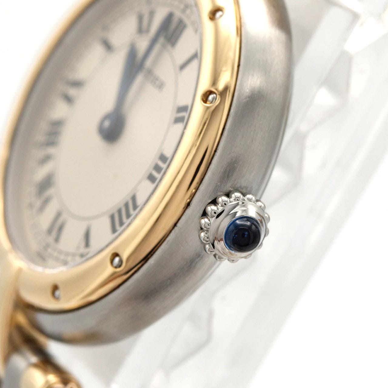 カルティエ パンテールヴァンドームSM 3ROW W25030B8 SSxYG クォーツ