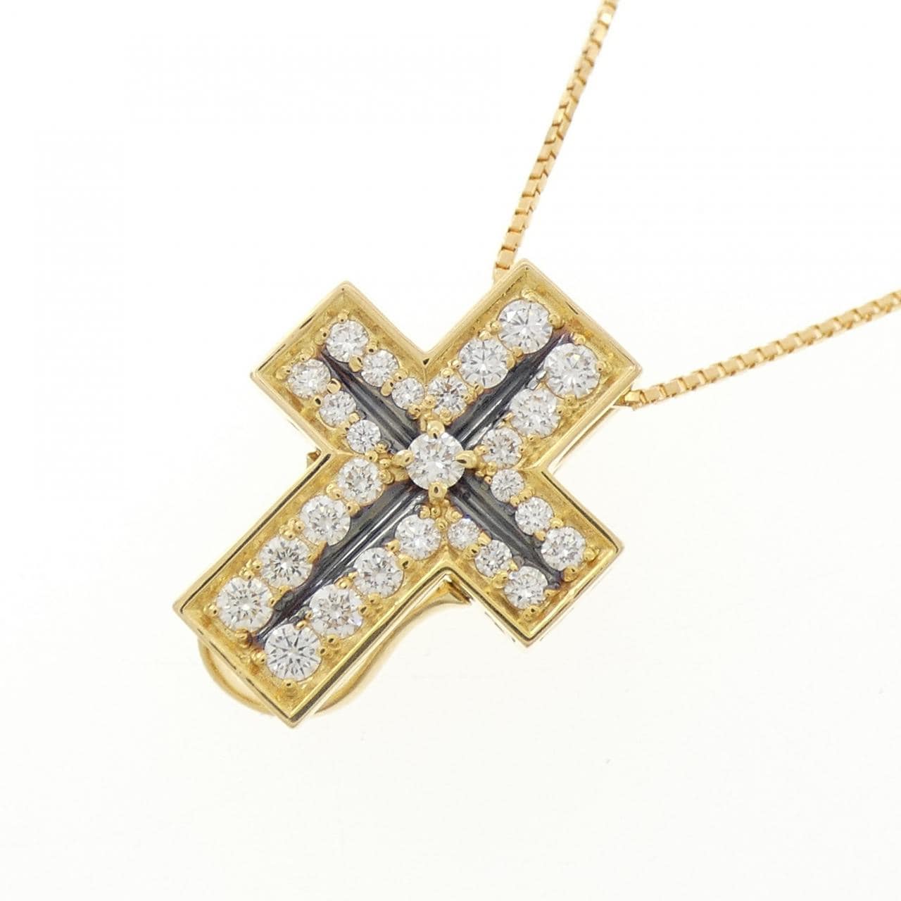 ユキザキ ダブルトップ ネックレス 0.61CT