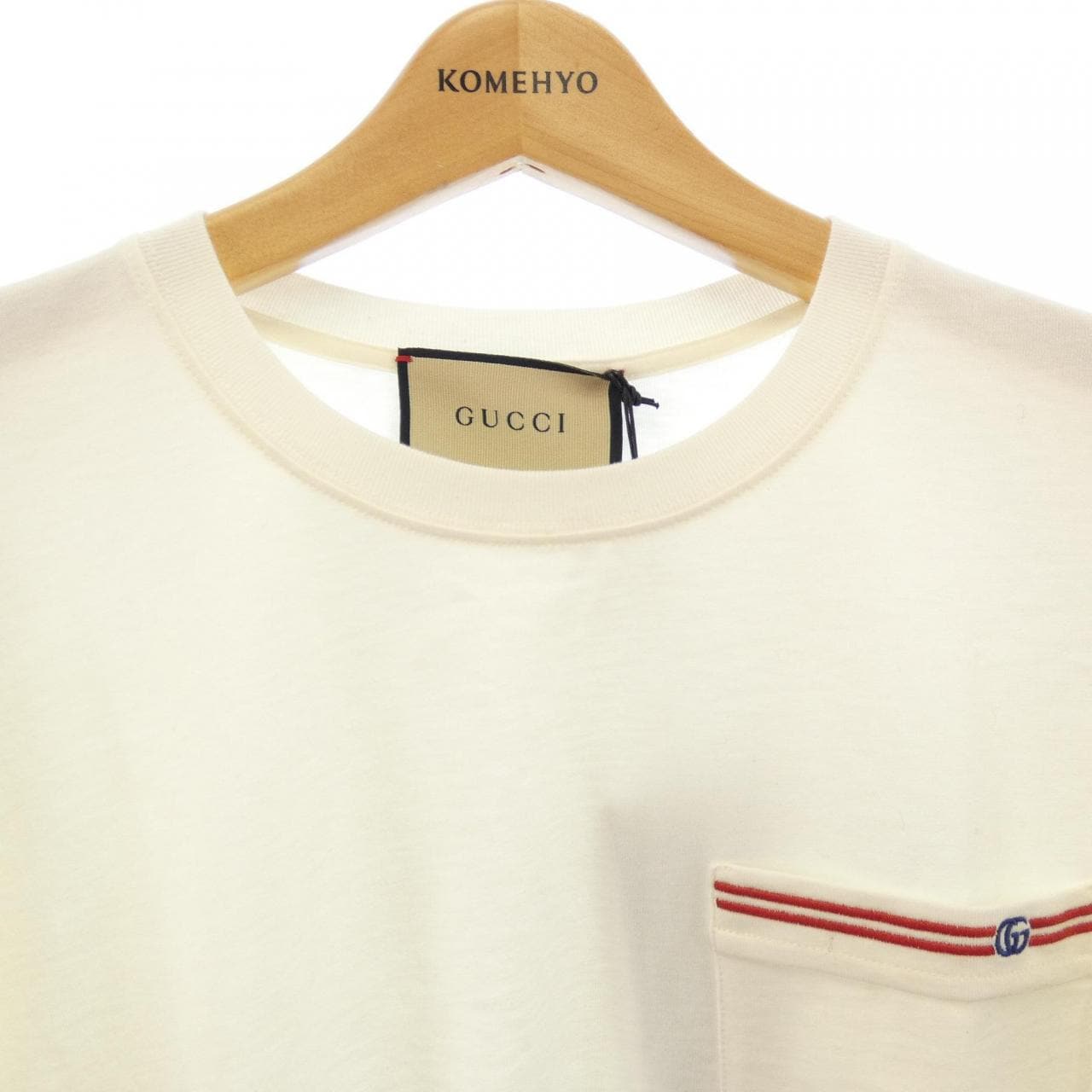 グッチ GUCCI エンブロイダリー付き コットン Tシャツ 673710 XJDVI Tシャツ