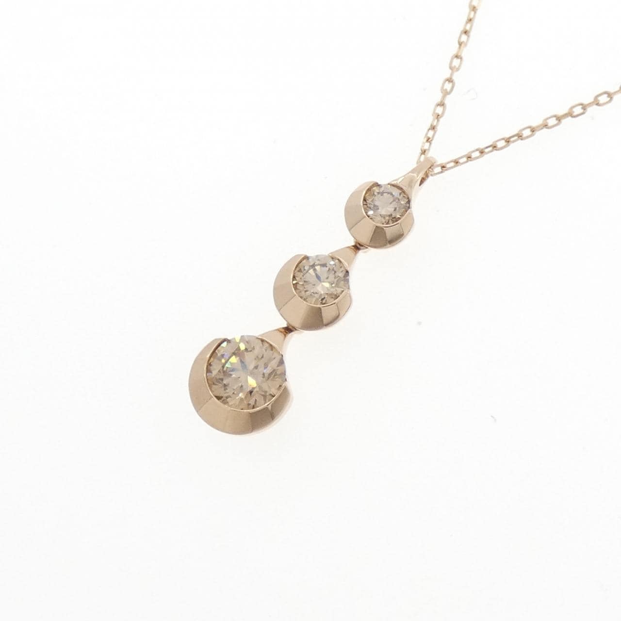 カシケイ 3ドッツ ネックレス 0.50CT