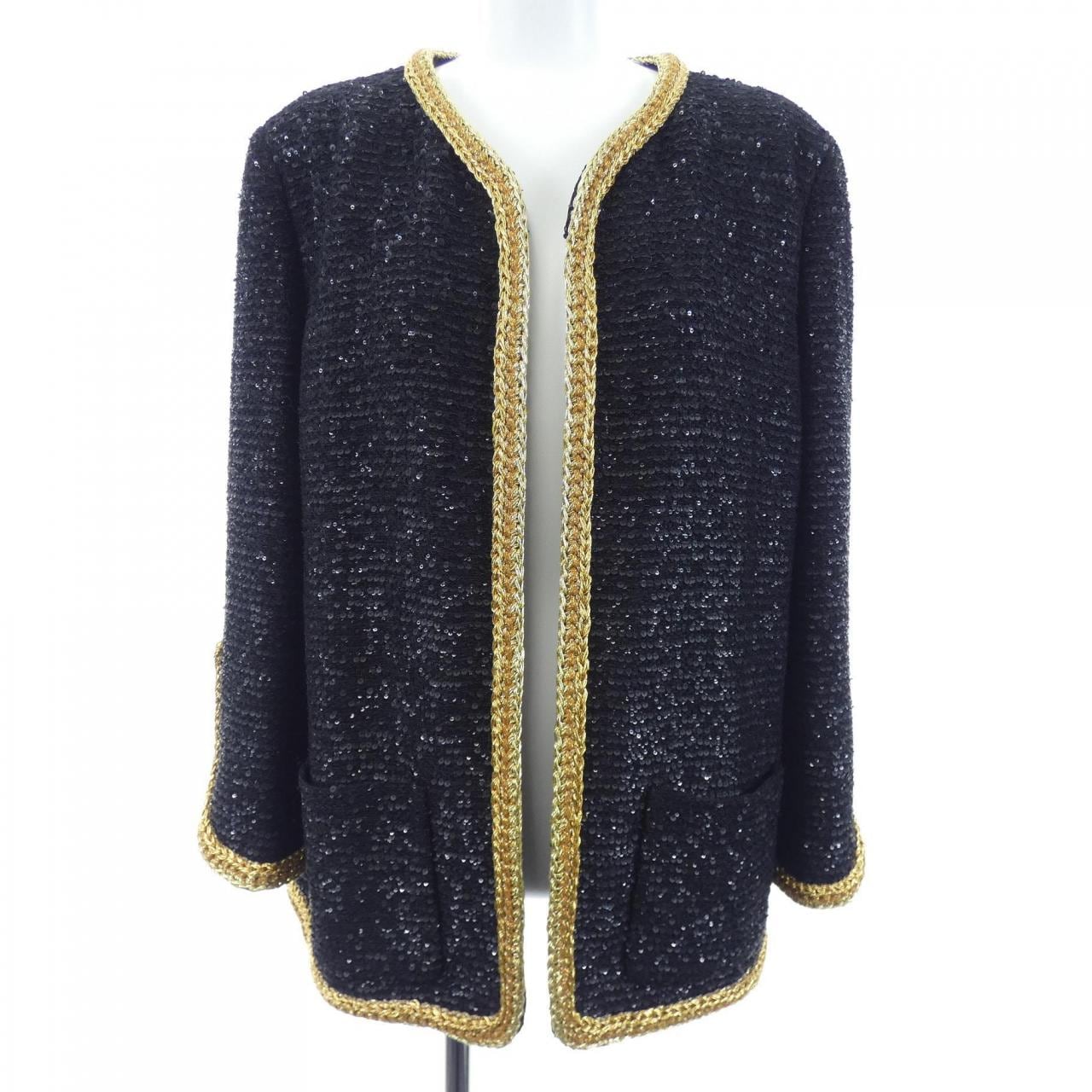 シャネル CHANEL LOOK18 P72537V64050 ノーカラージャケット