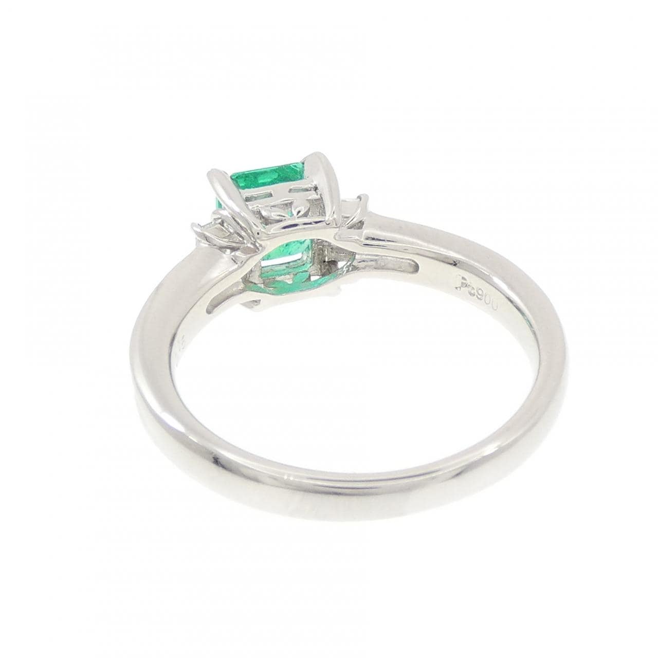 PT900 エメラルド リング 0.78CT