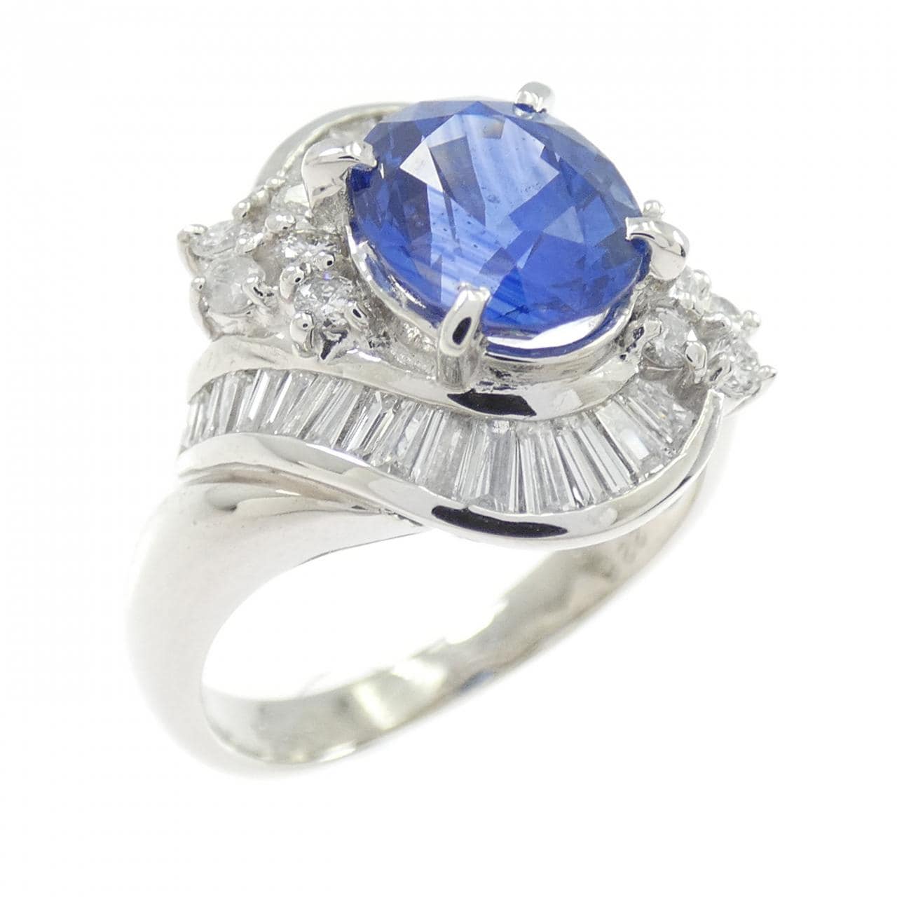 PT900 サファイヤ リング 2.25CT