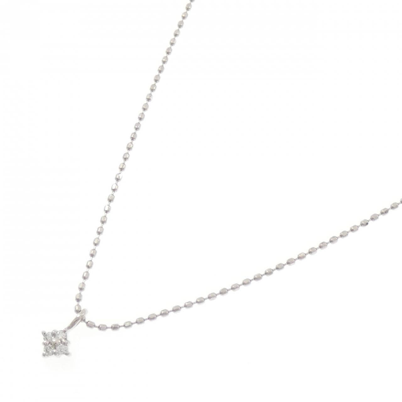 PT900/PT850 ダイヤモンド ネックレス 0.02CT