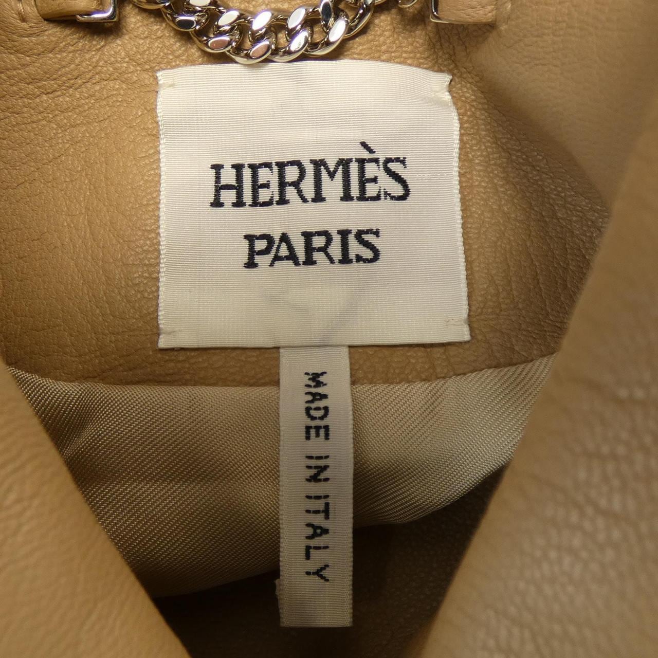 HERMES HERMES Leather Jacket