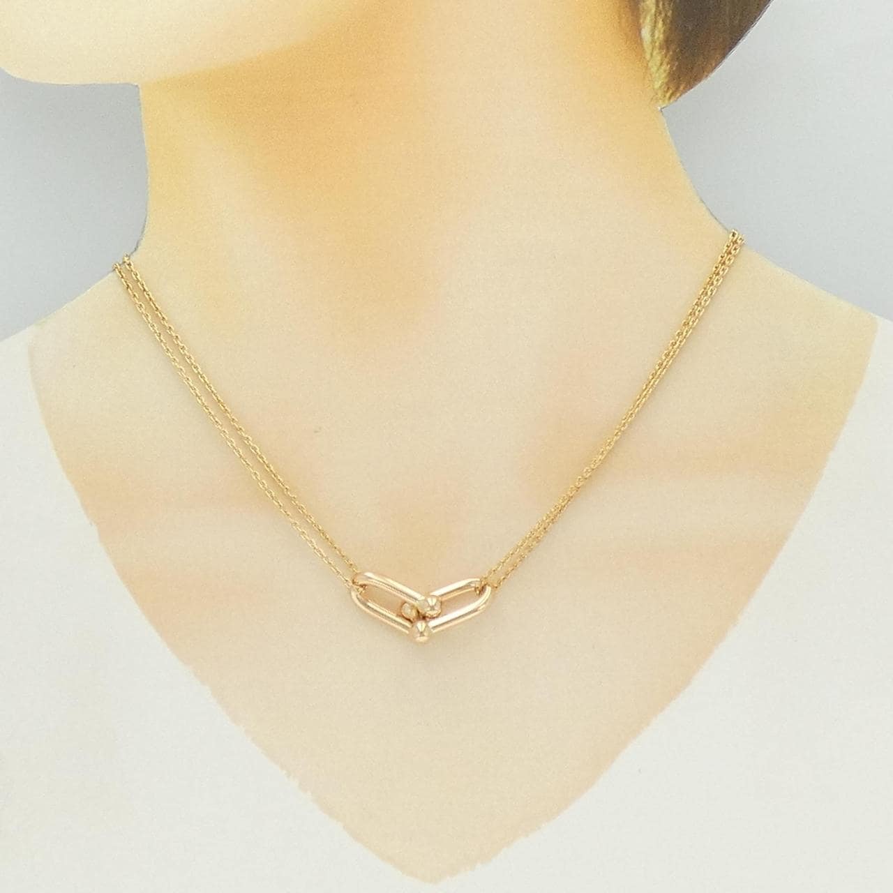 ティファニー ダブルリンク ラージ ネックレス